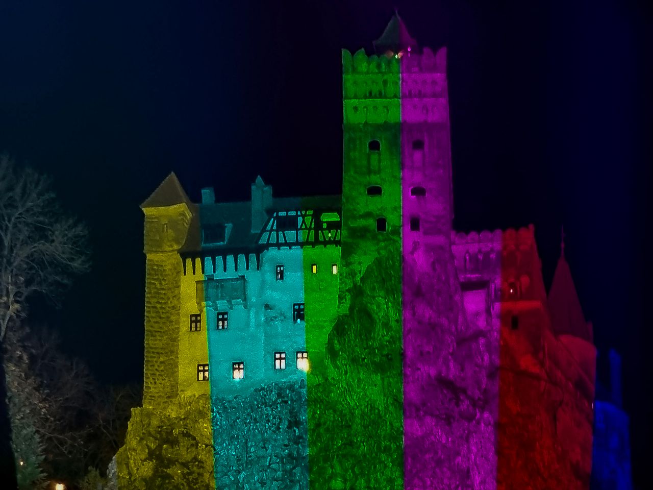 Halloween at Bran Castle