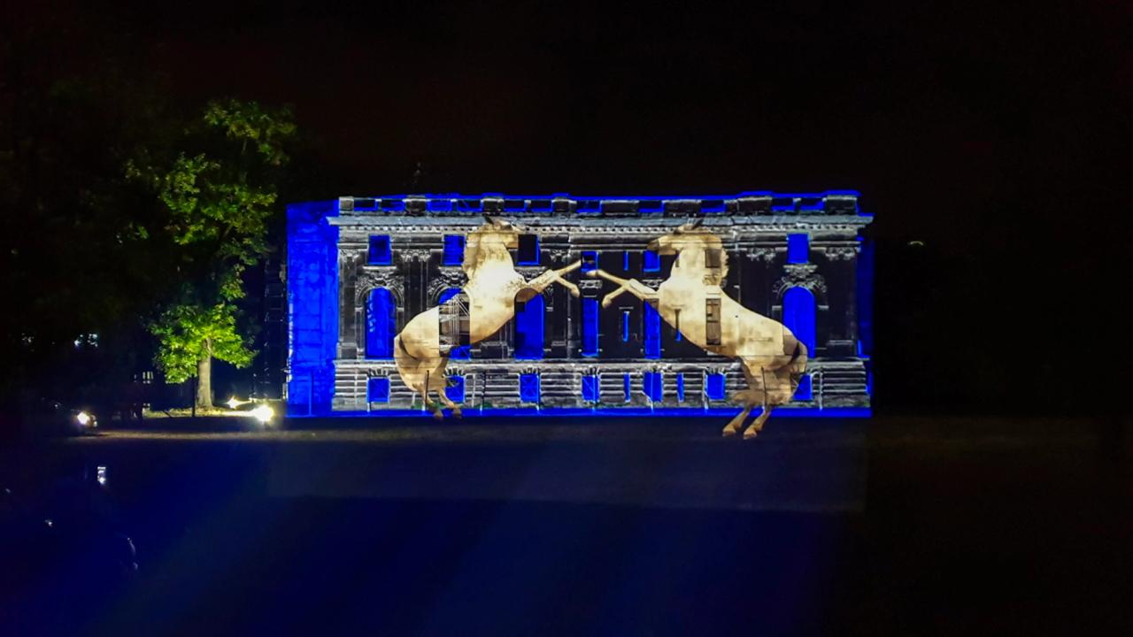 Scena Micului Trianon — Karpatia Pony Show 2019