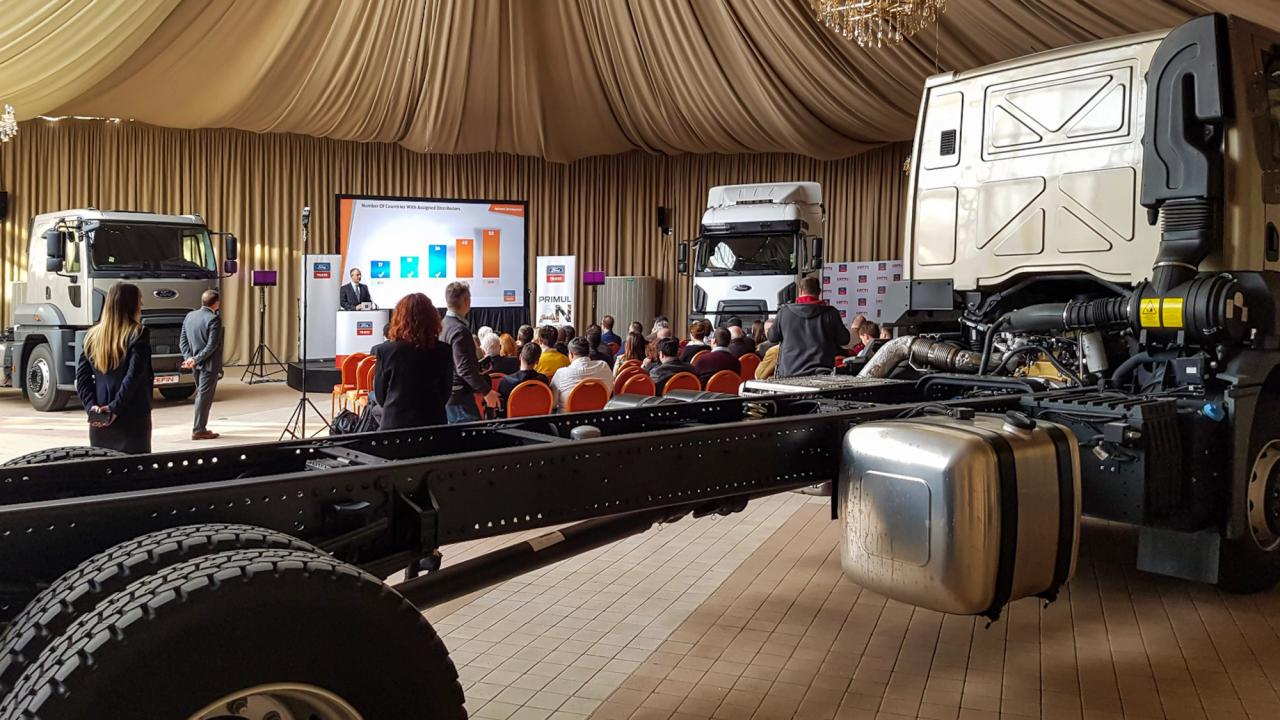 Ford Trucks România — Conferință de presă la un an