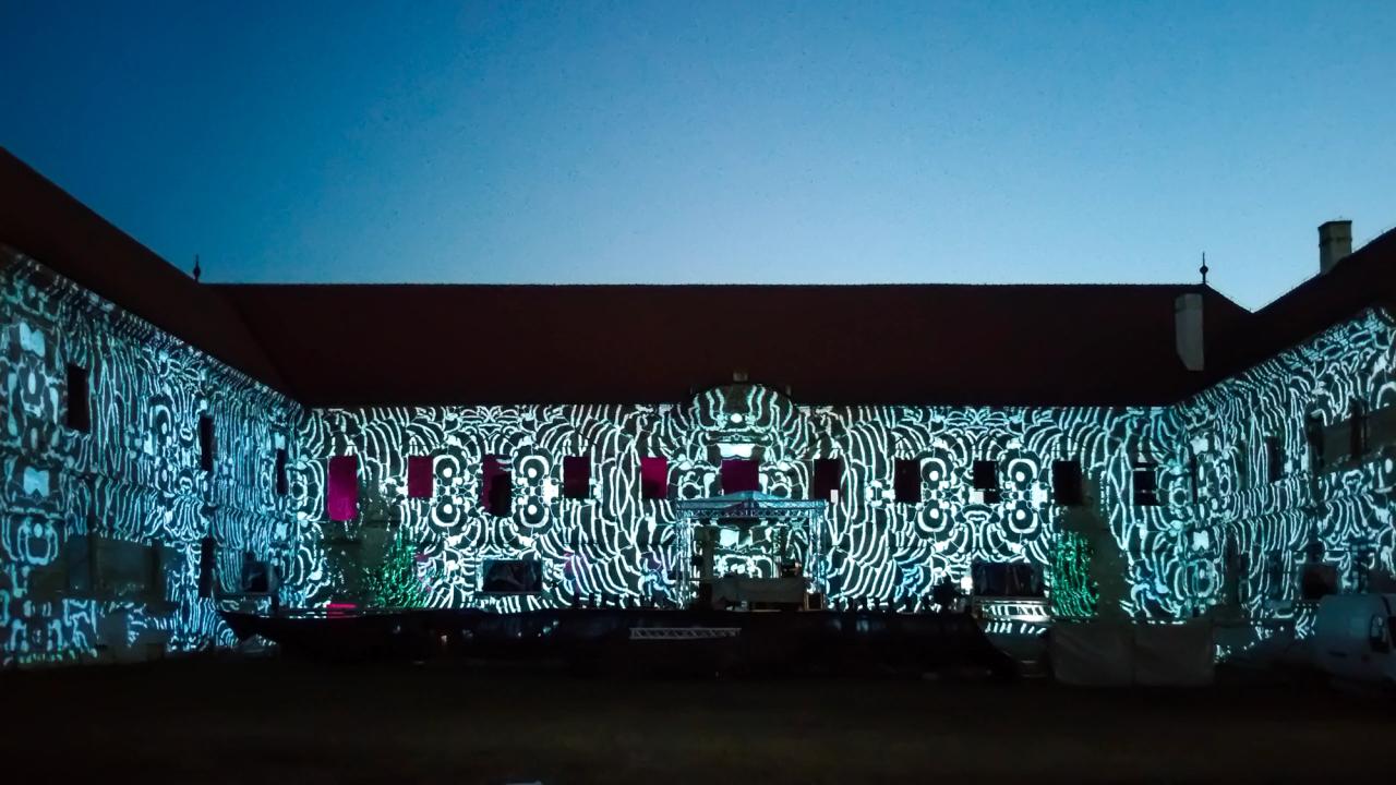 Electric Castle — Bánffy Castle Courtyard Mapping