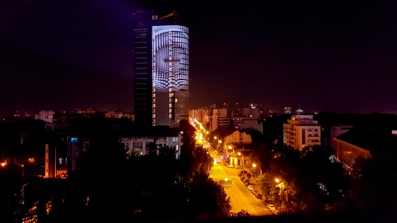 Prehistoric Creatures in the Sky — Bucharest Tower Center