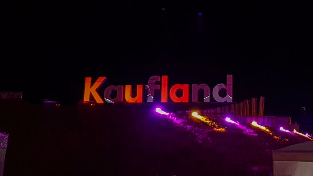 Kaufland Projection Installation at Neversea 2019
