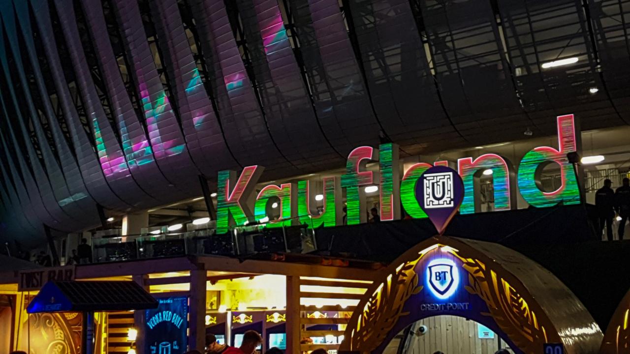 Proiecție Kaufland la UNTOLD 2019