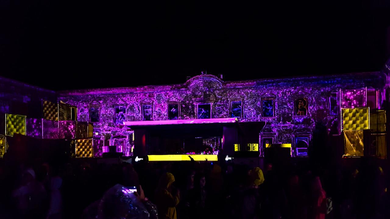 Electric Castle — Bánffy Castle Courtyard Mapping
