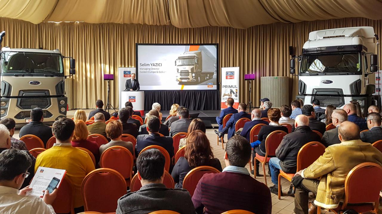 Ford Trucks Romania — First Anniversary Press Conference