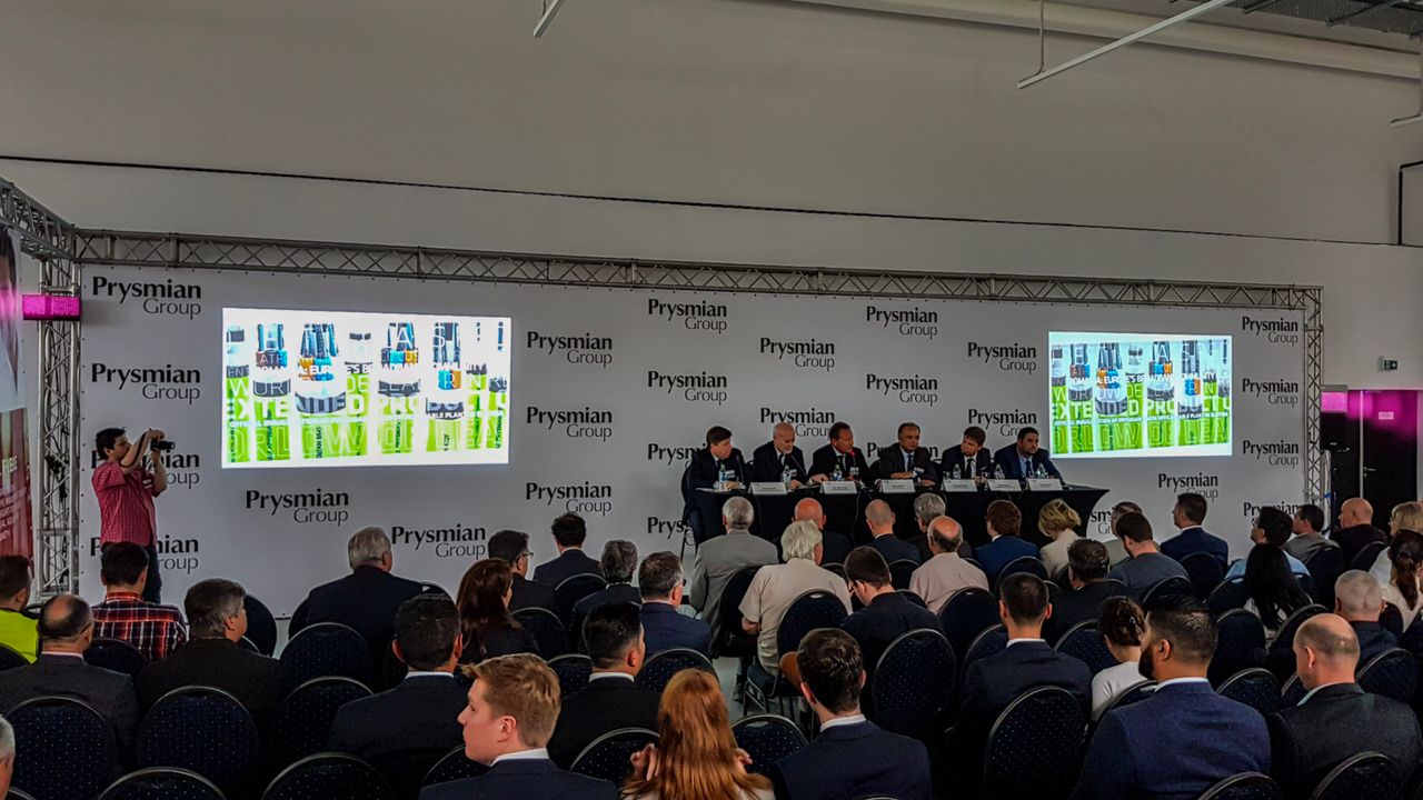 Prysmian Slatina Optical Cable Plant Inauguration