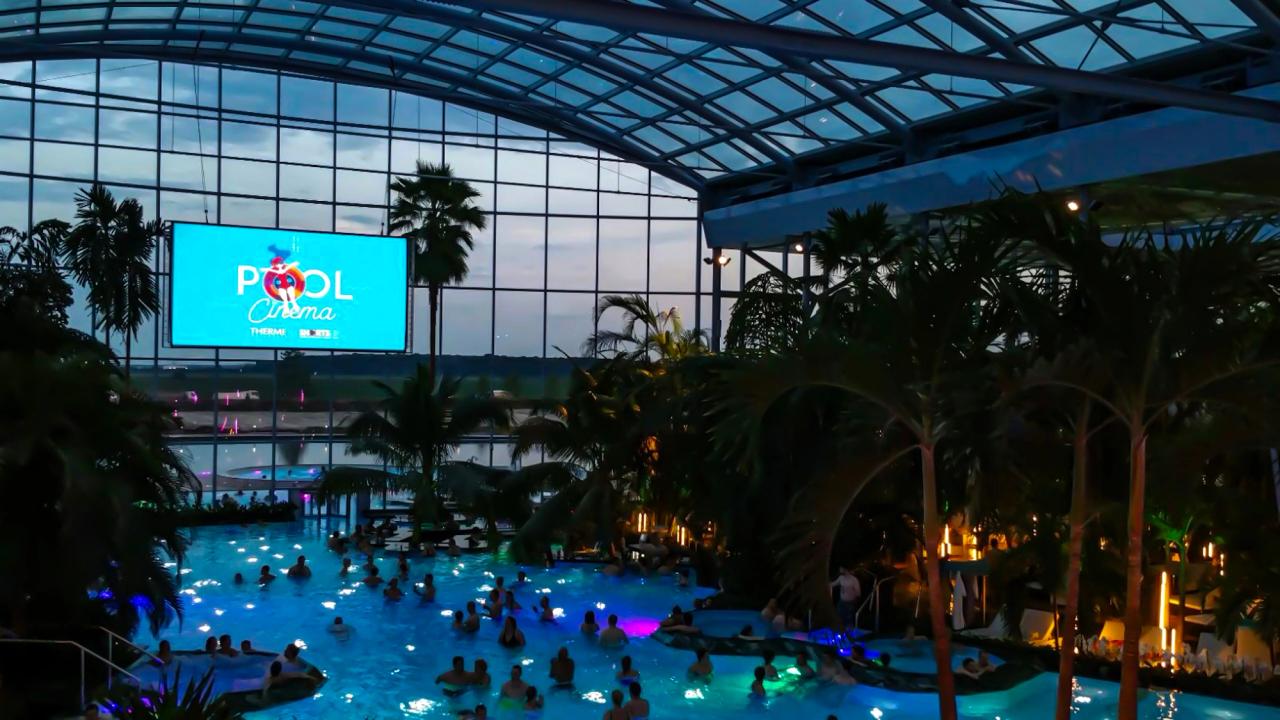 ShortsUP POOL Cinema at Therme București
