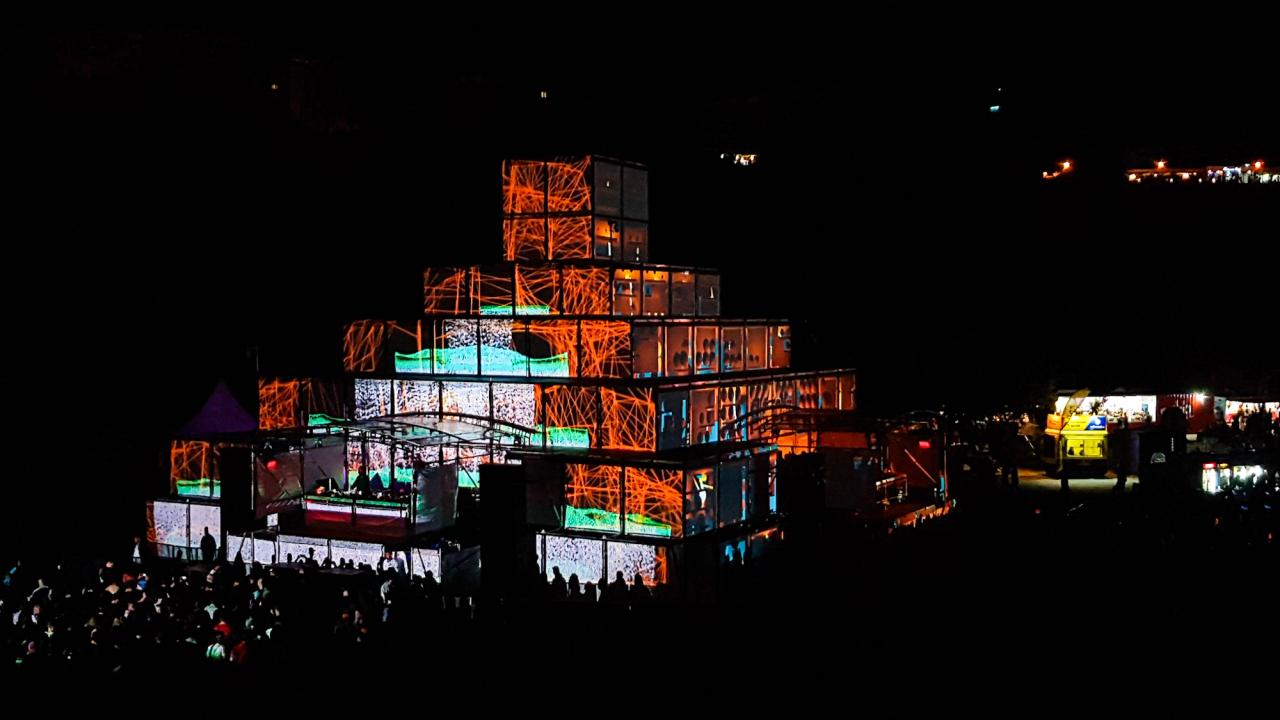 Neversea — The Temple Stage