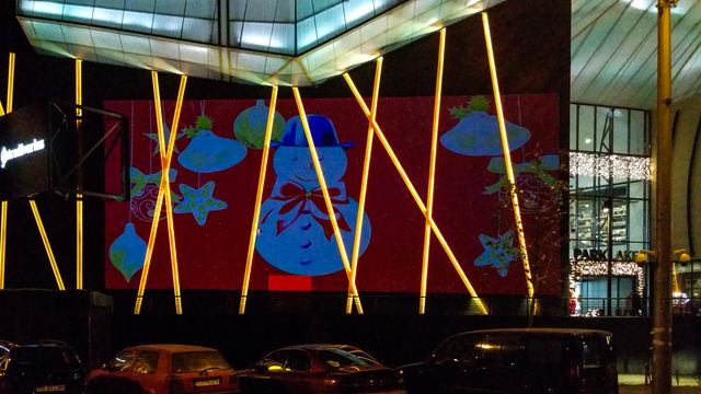ParkLake Façade Projection