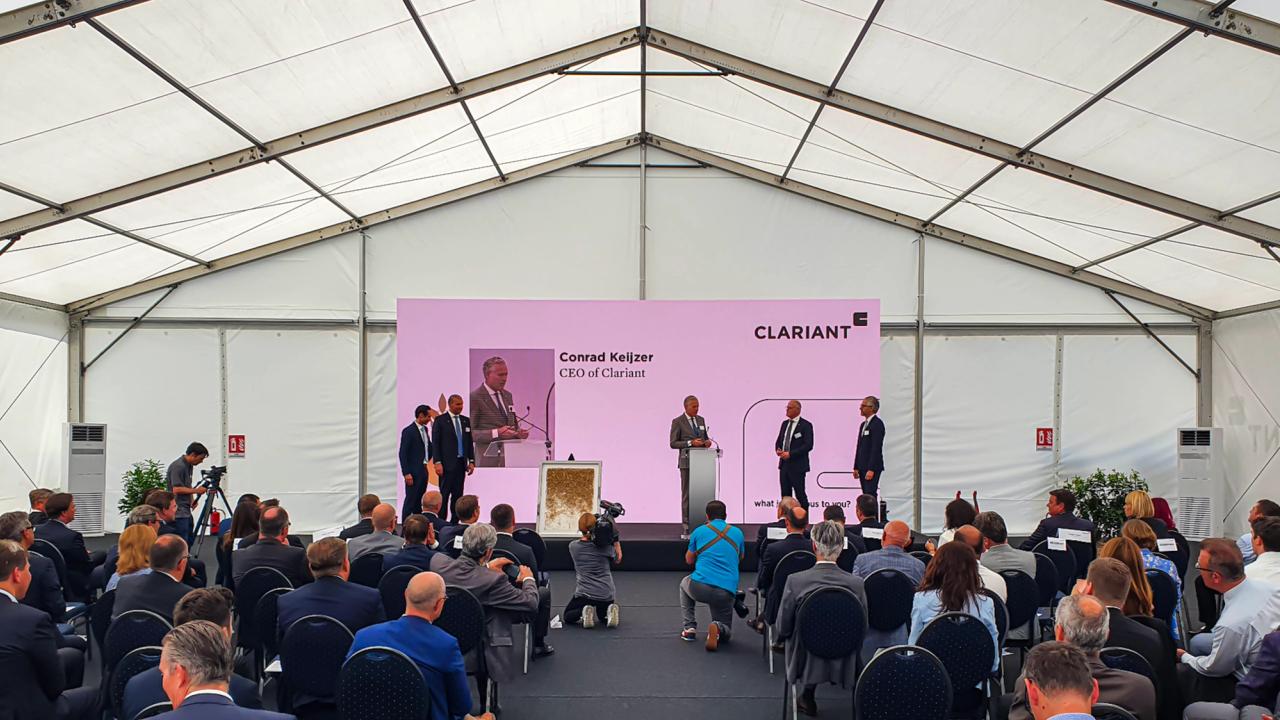 Clariant sunliquid Plant Opening