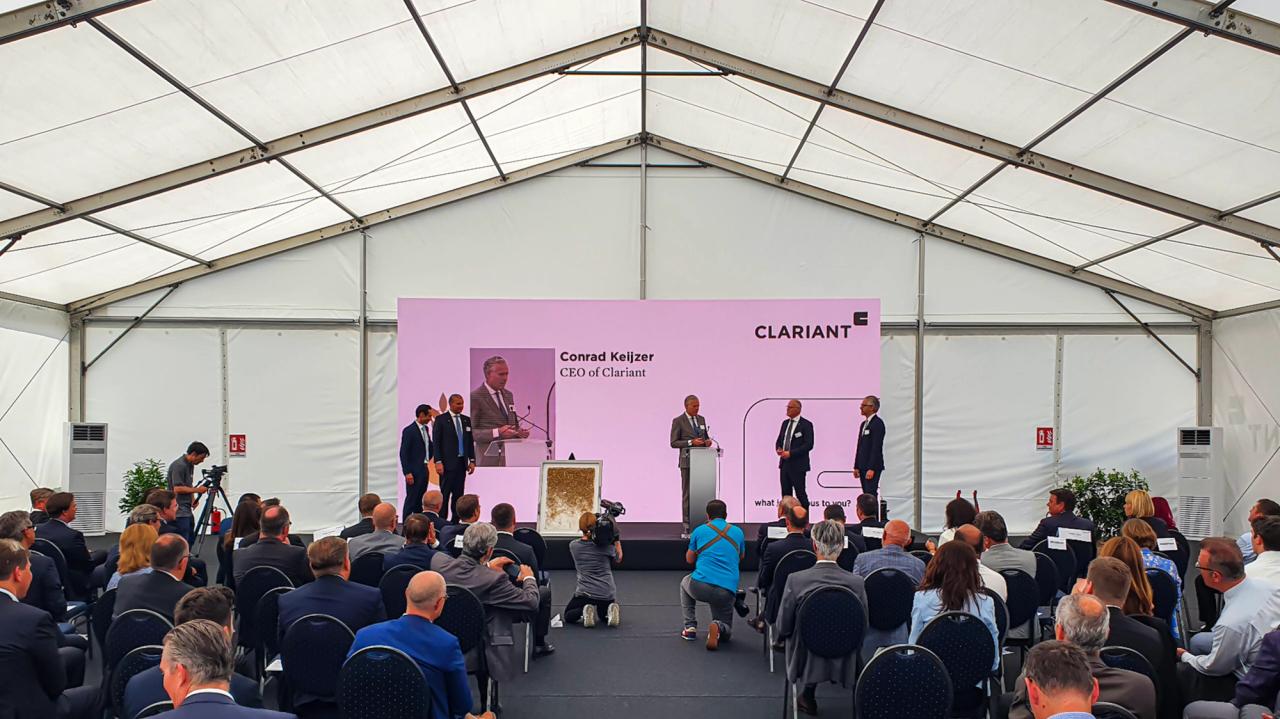 Clariant sunliquid Plant Opening