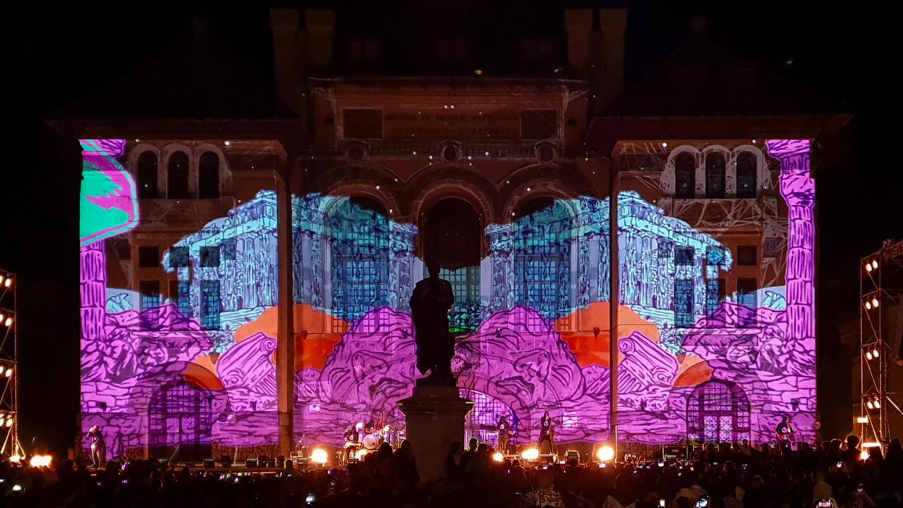 Ziua Constanței 2022 — Video mapping în Piața Ovidiu