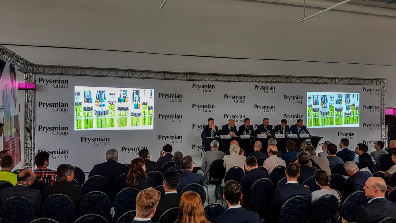 Prysmian Slatina Optical Cable Plant Inauguration