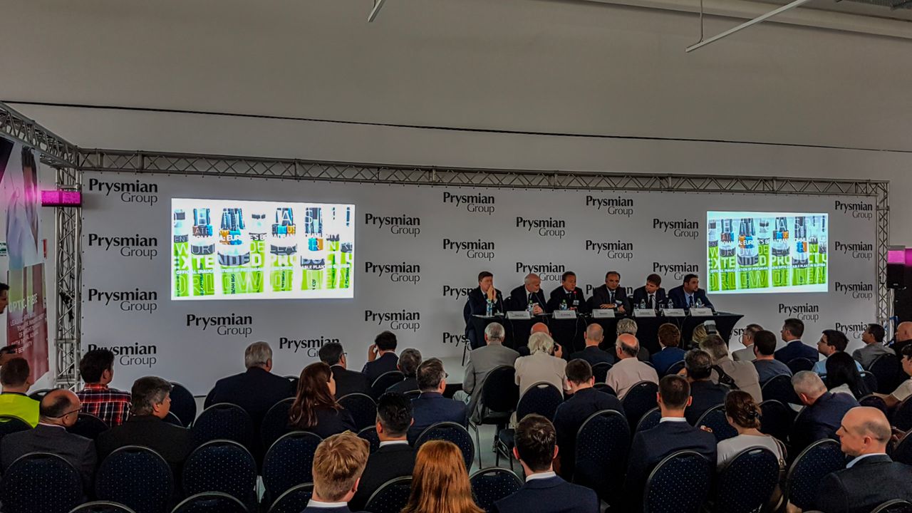 Prysmian Slatina Optical Cable Plant Inauguration