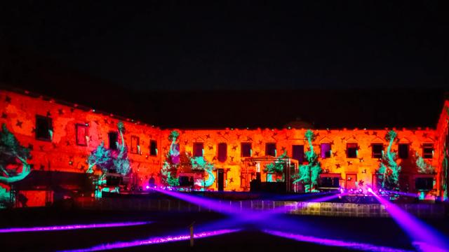 Electric Castle — Bánffy Castle Courtyard Mapping