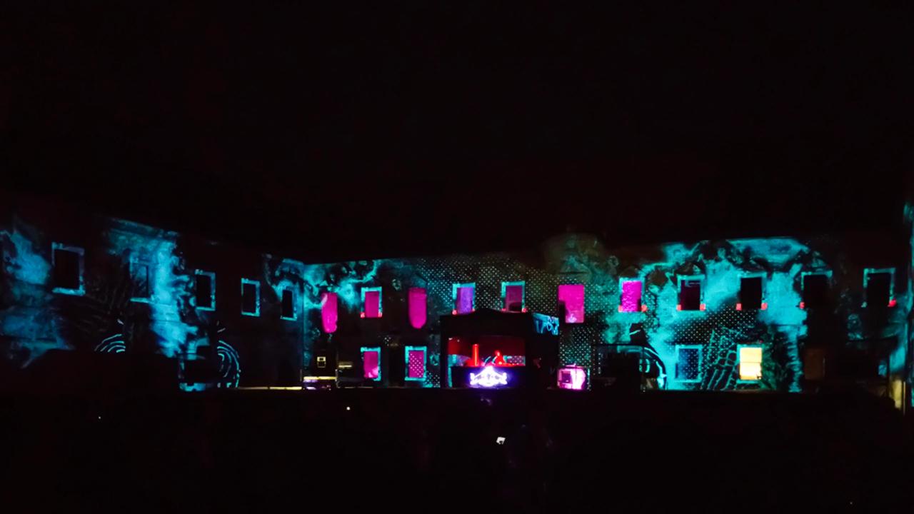 Electric Castle — Bánffy Castle Courtyard Mapping