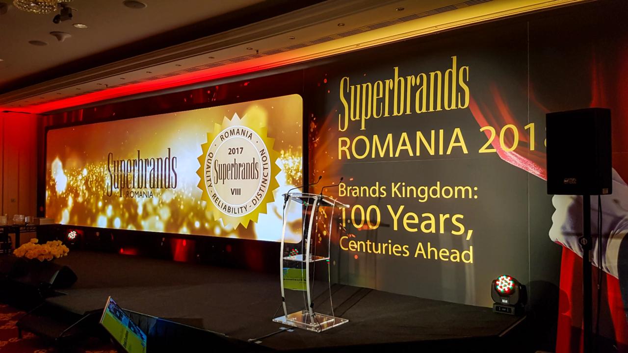 Superbrands Romania Gala 2018