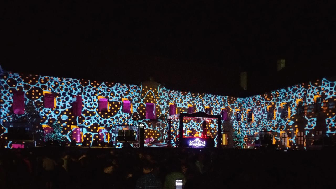 Electric Castle — Bánffy Castle Courtyard Mapping
