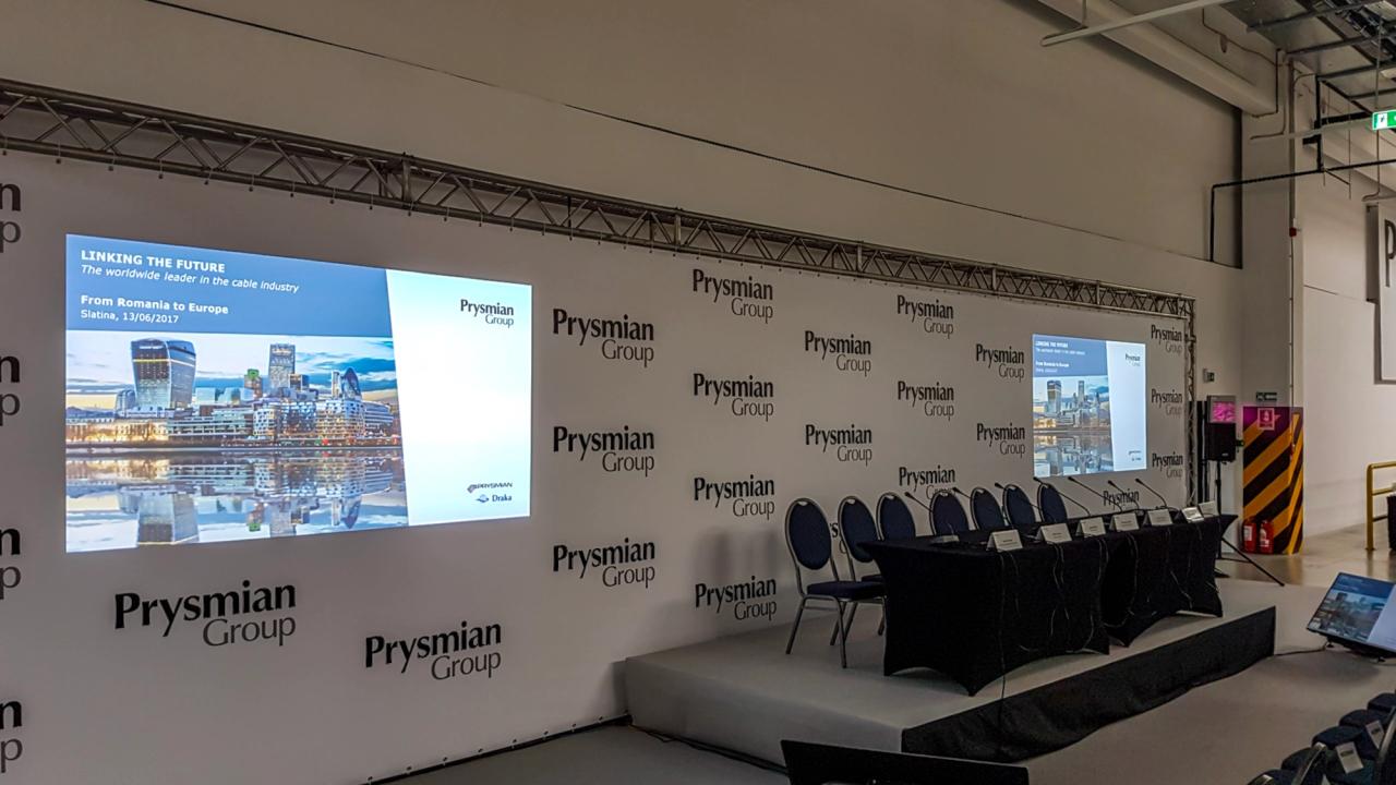 Prysmian Slatina Optical Cable Plant Inauguration