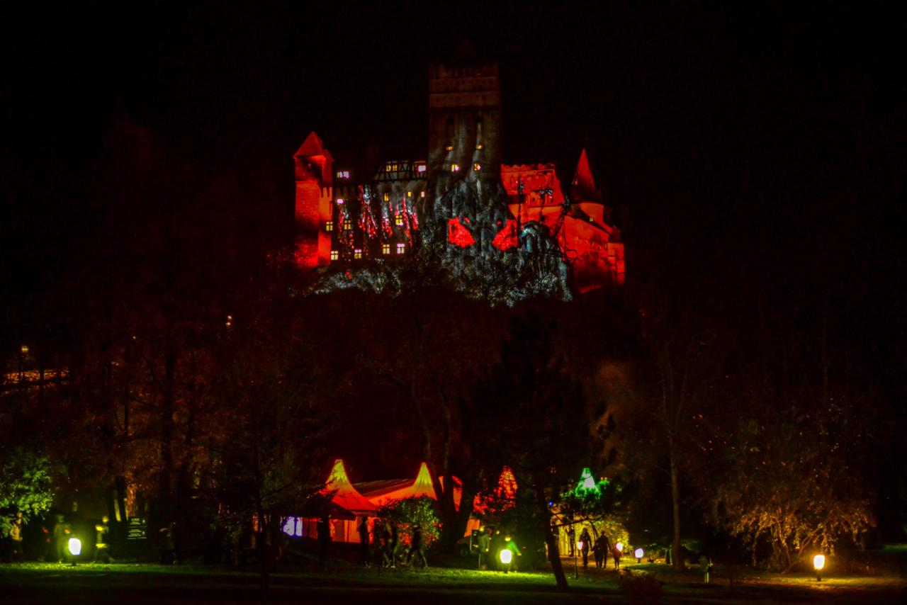 Halloween at Bran Castle