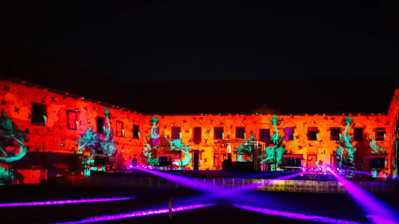 Electric Castle — Bánffy Castle Courtyard Mapping