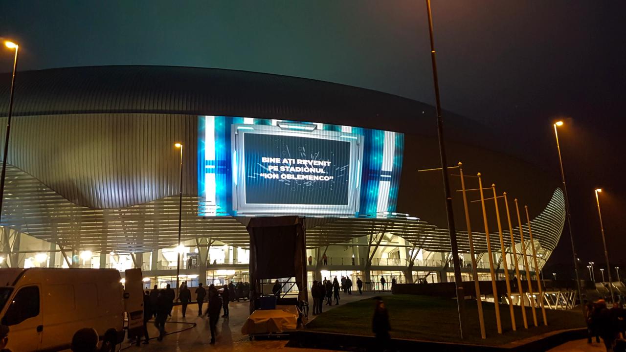 Ion Oblemenco Stadium Inauguration