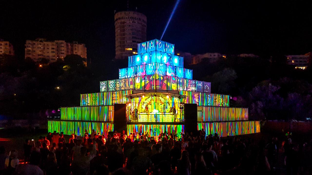 Neversea — The Temple Stage
