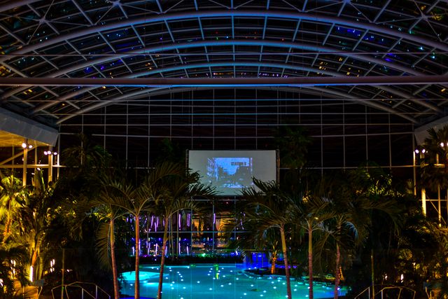 ShortsUP POOL Cinema at Therme București