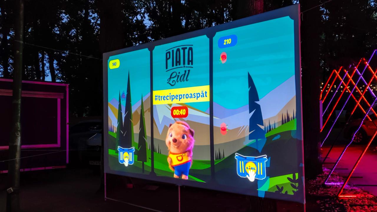 Piața Lidl Interactive Game