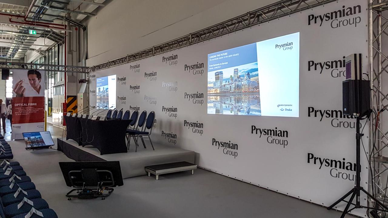Prysmian Slatina Optical Cable Plant Inauguration