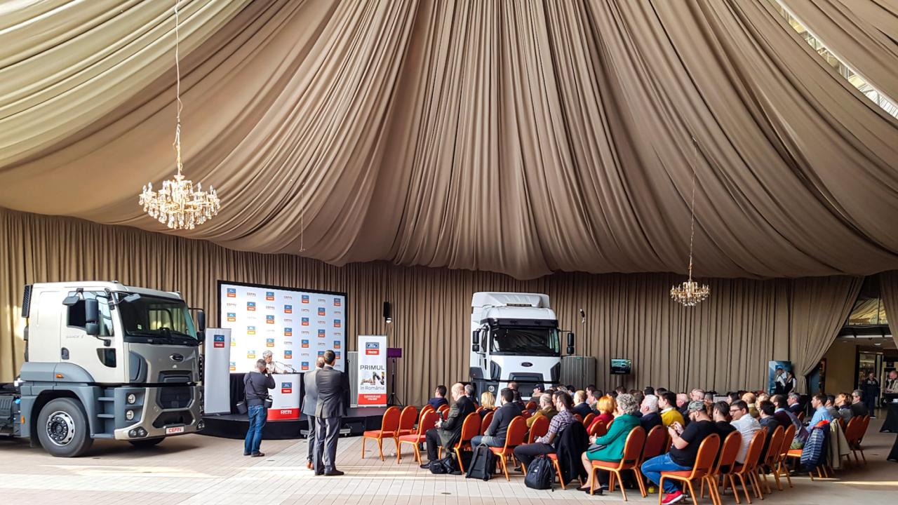 Ford Trucks România — Conferință de presă la un an