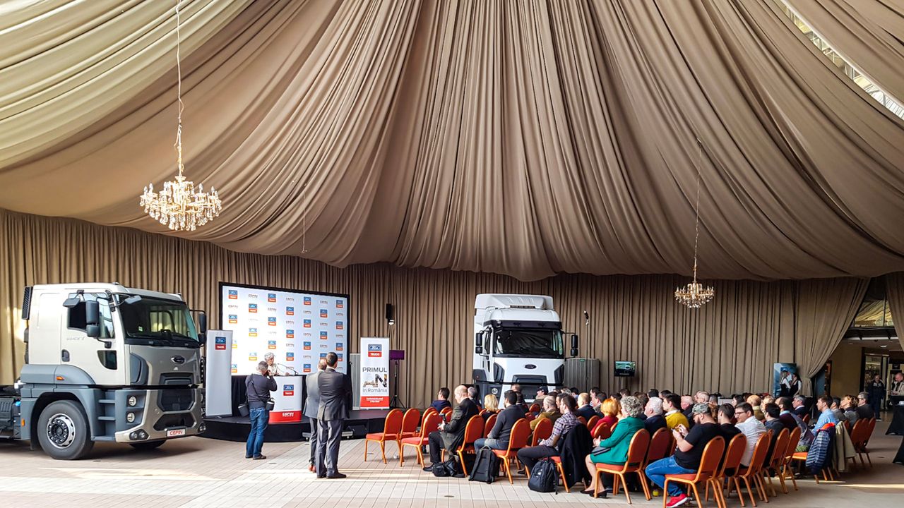 Ford Trucks România — Conferință de presă la un an