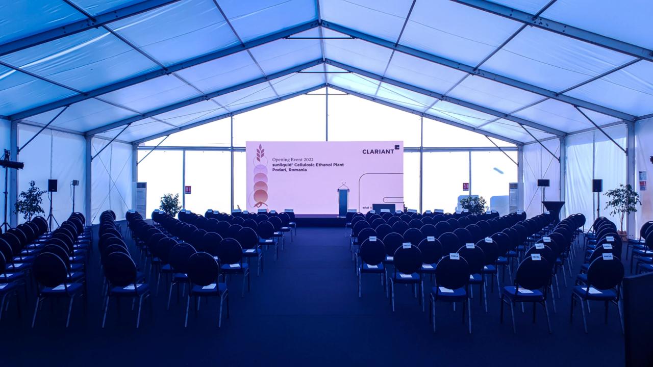 Clariant sunliquid Plant Opening