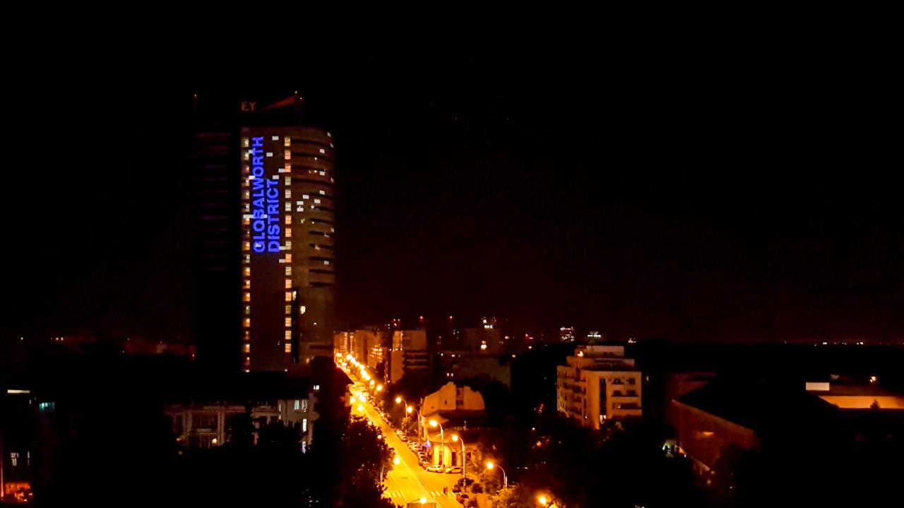 Prehistoric Creatures in the Sky — Bucharest Tower Center