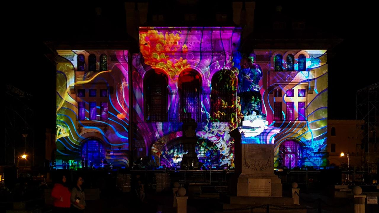 Ziua Constanței 2022 — Video mapping în Piața Ovidiu