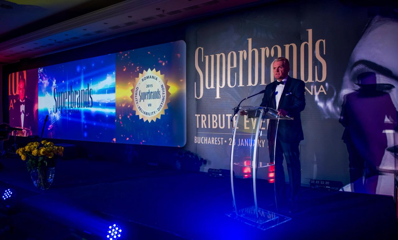 Superbrands Romania 10th Anniversary Gala
