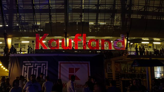 Kaufland Projection Installation at UNTOLD 2018