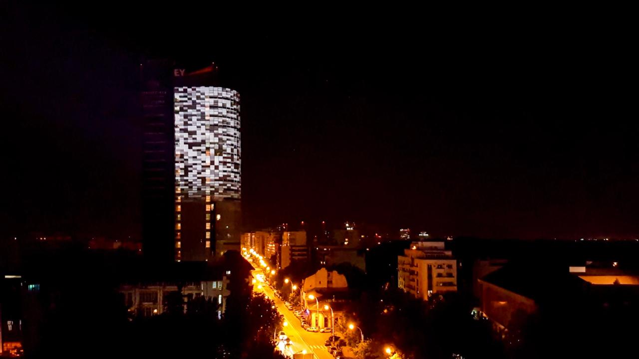 Prehistoric Creatures in the Sky — Bucharest Tower Center