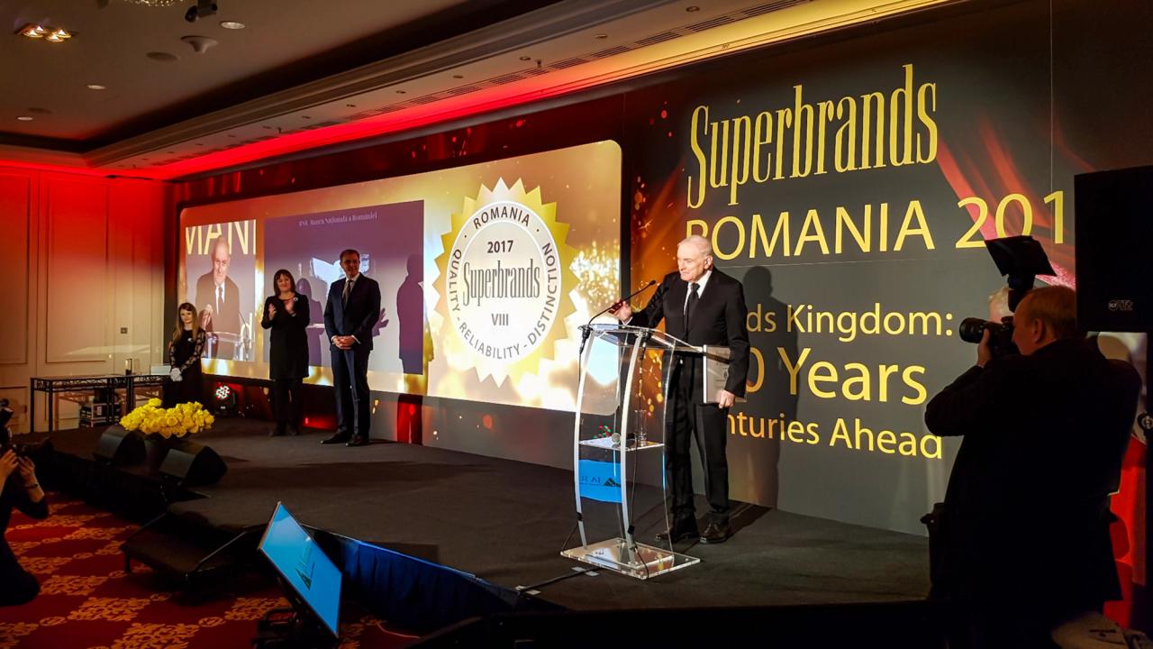 Superbrands Romania Gala 2018