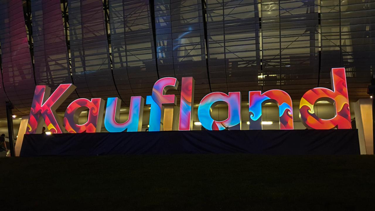 Proiecție Kaufland la UNTOLD 2019