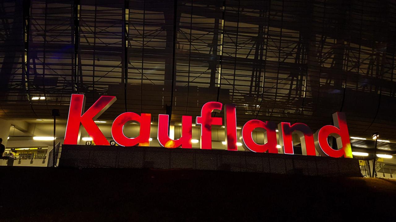 Kaufland Projection Installation at UNTOLD 2018