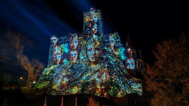 Halloween at Bran Castle