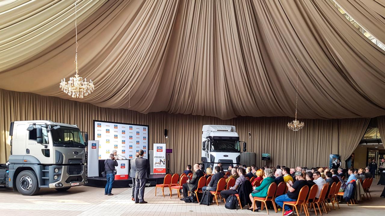 Ford Trucks Romania — First Anniversary Press Conference