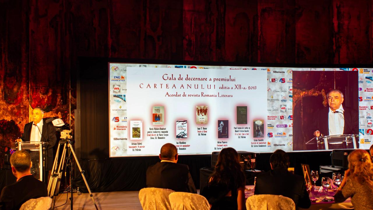Romania Literară — Book of the Year Gala