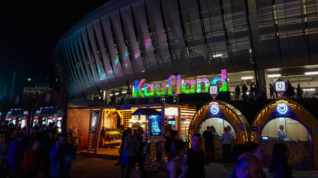 Kaufland Projection at UNTOLD 2019