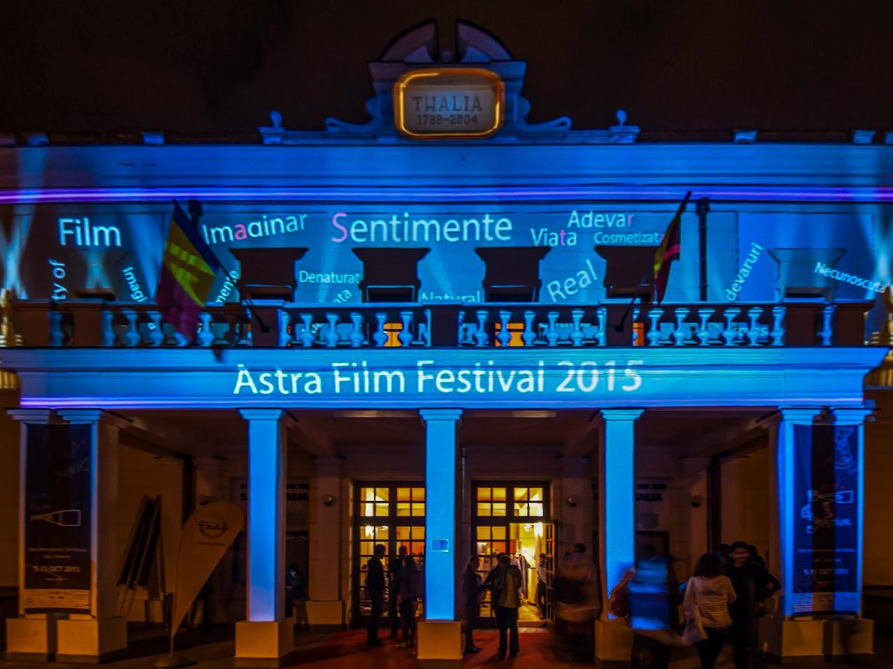 Astra Film Festival 2015 — Fațada Sălii Thalia