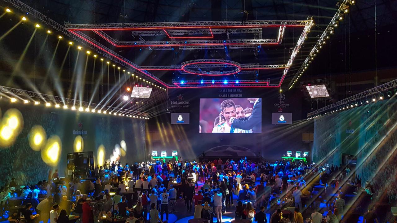 Heineken UEFA Champions League Final Viewing — Romexpo 2018