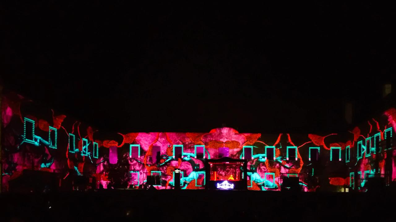 Electric Castle — Bánffy Castle Courtyard Mapping