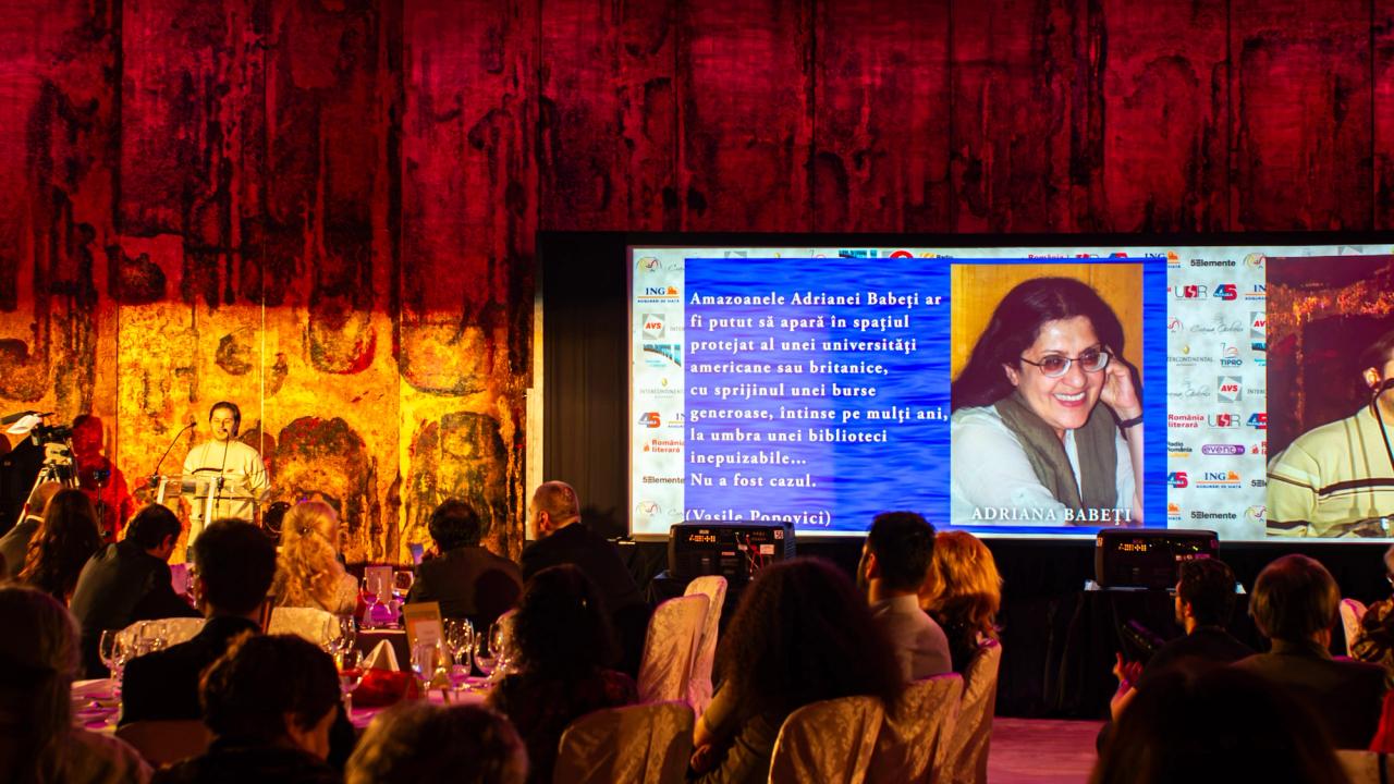 Romania Literară — Book of the Year Gala