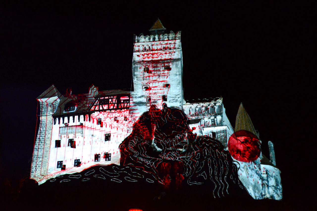 Halloween at Bran Castle